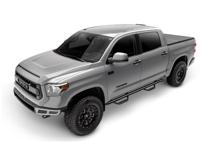 N-Fab Nerf Step 2019 Dodge Ram 1500 Crew Cab 5,7 pi - Noir brillant - Longueur de la cabine - 3 po