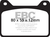 Plaquettes de frein hautes performances Yellowstuff d'EBC Brakes