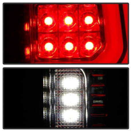 Feu arrière à LED Spyder Chevy Silverado 19-20 (ne convient pas au modèle halogène) - Chrome ALT-YD-CS19LED-C