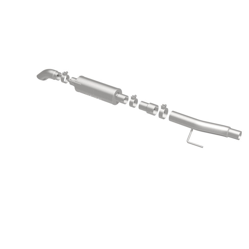 Cat-Back MagnaFlow, SS, 2,5/3 po, pneu avant-arrière rabattable 2015 Ford F150 5,0 L V8 Ext Cabin