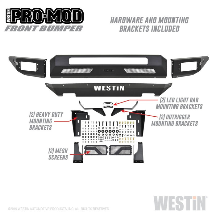 Pare-chocs avant Westin 17-20 Ford F-150 Raptor Pro-Mod