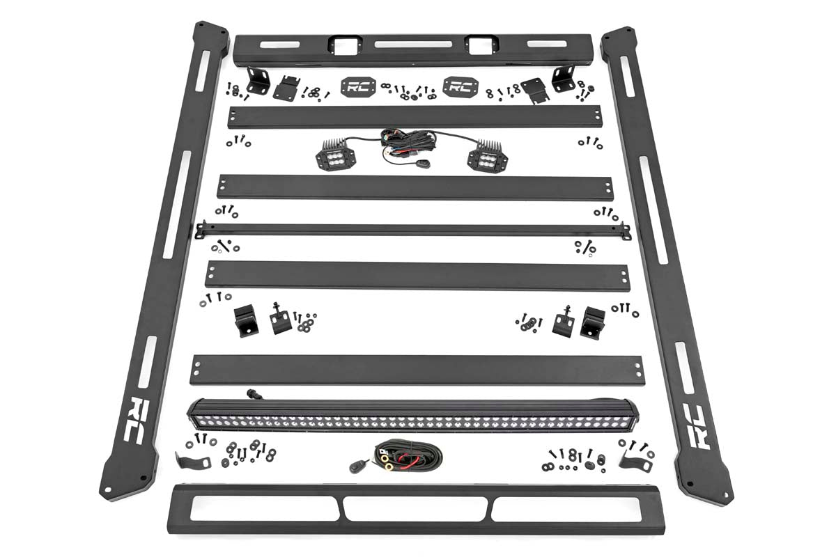 Roof Rack | Black Series Lights | Jeep Wrangler JL (18-23)/Wrangler Unlimited (18-23) 