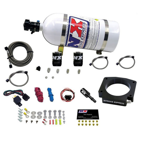 Kit de plaque de nitrosation Nitrous Express 15-17 Ford Mustang GT350 5,2 L avec bouteille de 10 lb