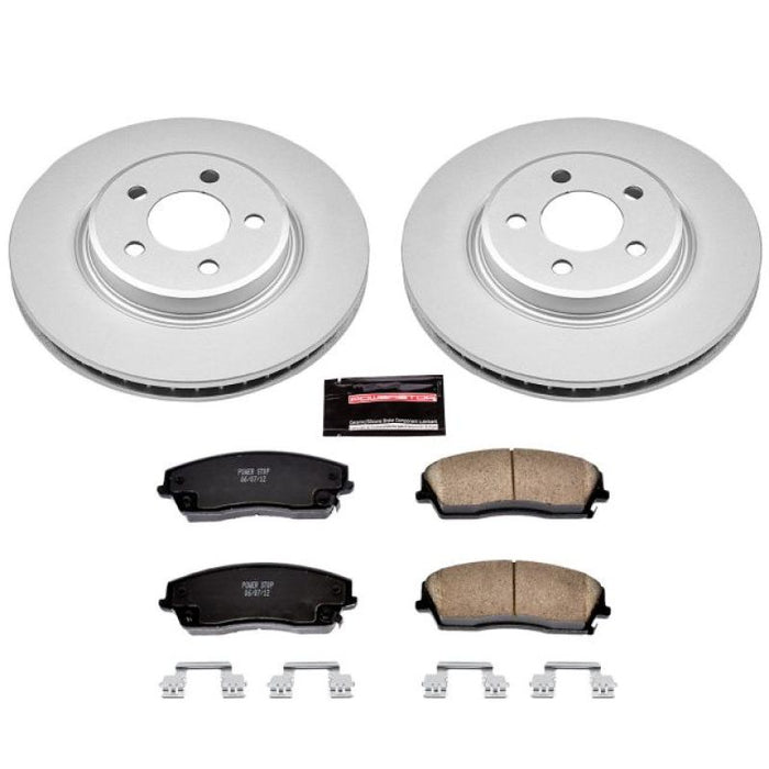 Kit de freins avant Power Stop 05-19 Chrysler 300 Z17 Evolution Geomet avec revêtement