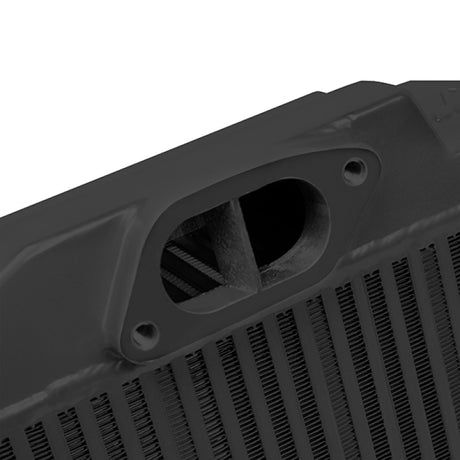 Kit de refroidisseur intermédiaire à montage supérieur Mishimoto Subaru 08-15 WRX STi - Revêtement en poudre noir et tuyaux noirs