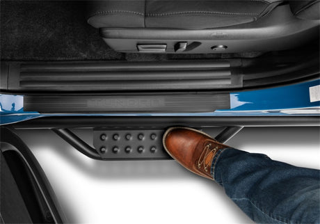 N-Fab RS Nerf Step 15-19 Ford F-150 / 17-20 Ford Superduty Crew Cab - Longueur de cabine - Tex. Noir