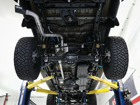 Échappement arrière en acier inoxydable aFe Apollo GT Series 409 pour Jeep Gladiator 3,6 L 2020 - Embout poli