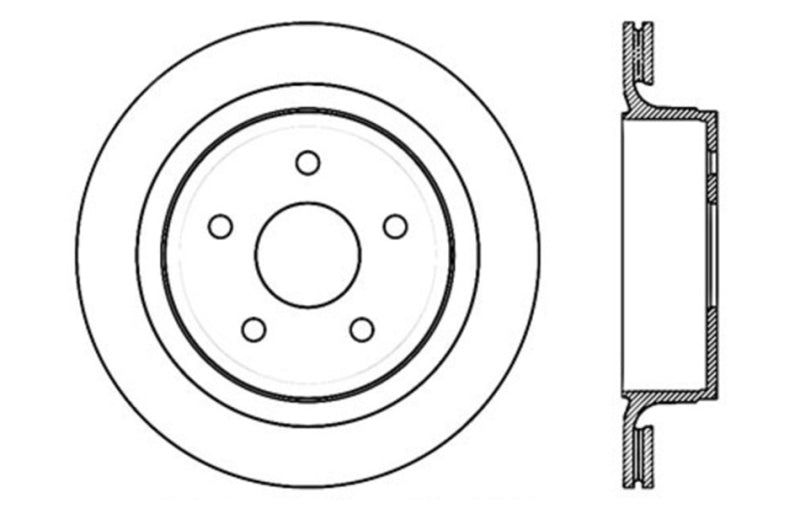 Disque de frein sport percé StopTech