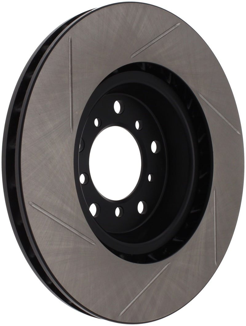 Rotor fendu avant gauche StopTech Power Slot pour BMW (E46)