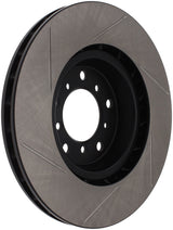 Rotor fendu avant gauche StopTech Power Slot pour BMW (E46)