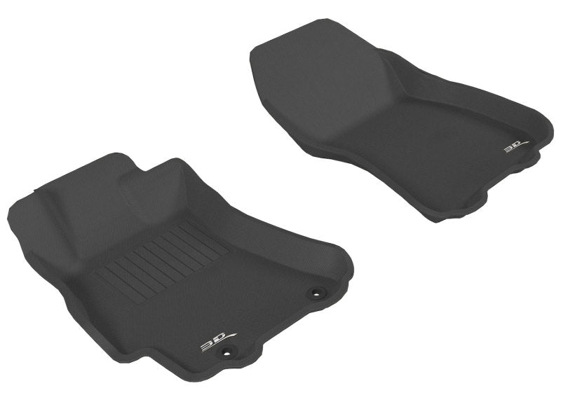 Tapis de sol 3D MAXpider 2010-2014 Subaru Legacy/Outback Kagu 1ère rangée - Noir