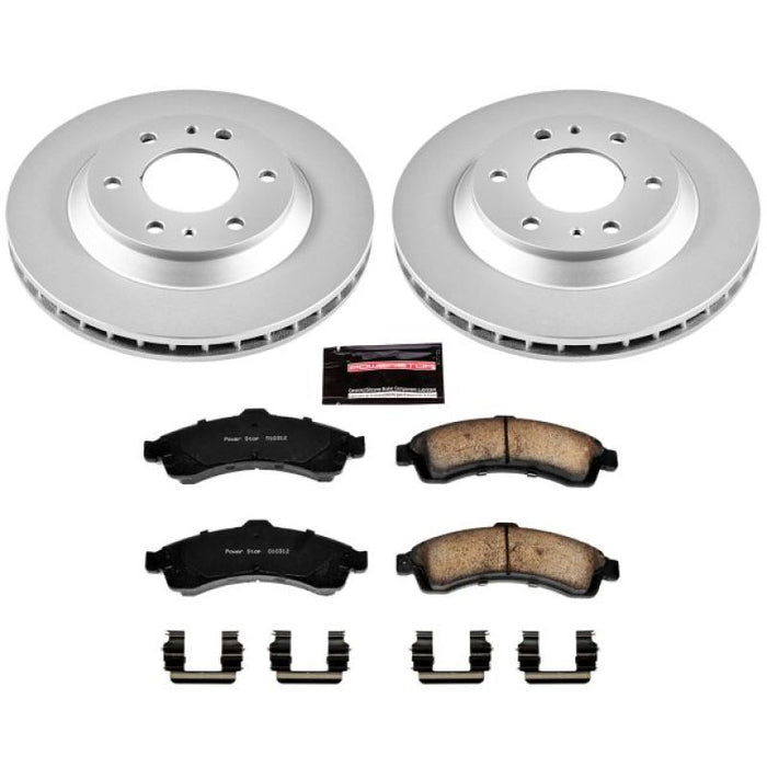 Kit de freins avant Power Stop 04-05 Buick Rainier Z17 Evolution Geomet avec revêtement