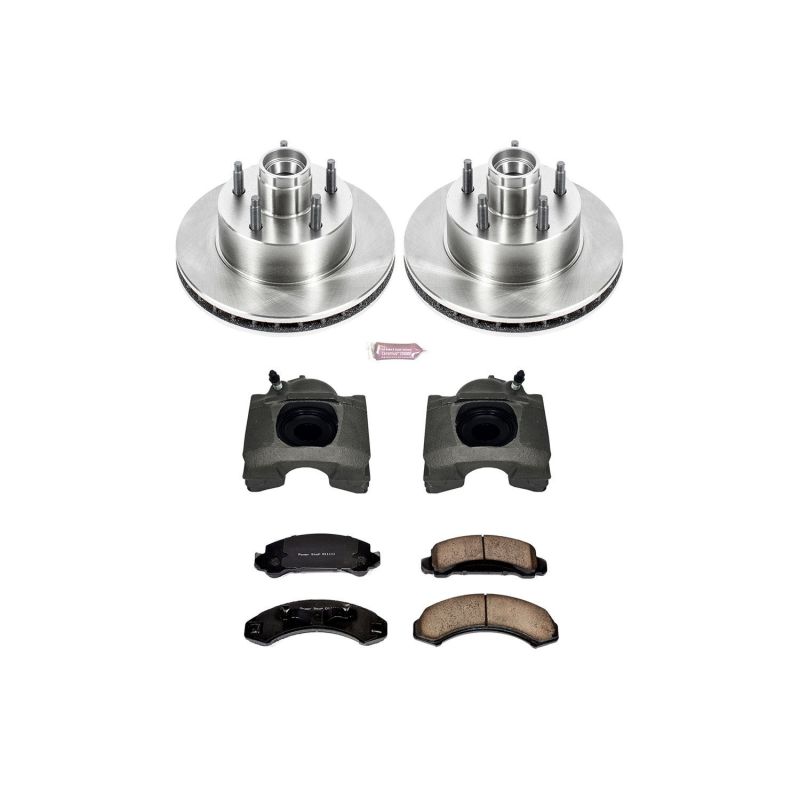 Kit de freins avant Power Stop 90-97 Autospecialty avec étriers pour Ford Aerostar