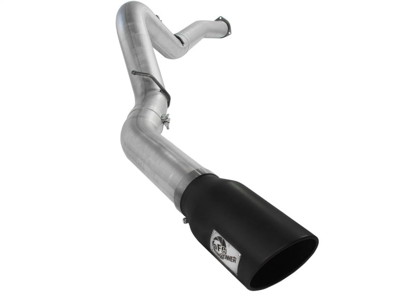 Échappement aFe Atlas 5 pouces DPF-Back Al Steel 07.5-10 GM Diesel Trucks V8-6.6L (td) LMM (embout noir)