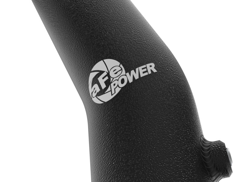 Tuyau de charge à chaud en aluminium aFe 19-22 pour Hyundai Veloster N L4 2.0L (t) BladeRunner 2-1/2 po - Noir