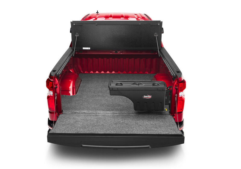 UnderCover 07-20 Toyota Tundra côté passager Swing Case - Noir lisse