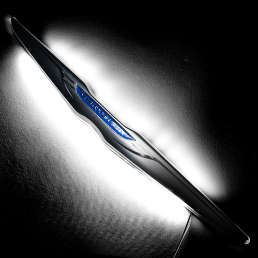 Oracle Chrysler Illuminated LED Sleek Wing - Dual Intensity - White SEE WARRANTY