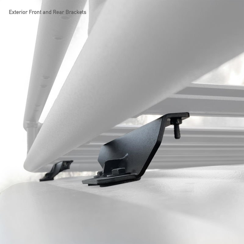 Kit de montage pour arceau de sécurité Go Rhino 19-22 Jeep Wrangler JLU SRM - Tex. Blk