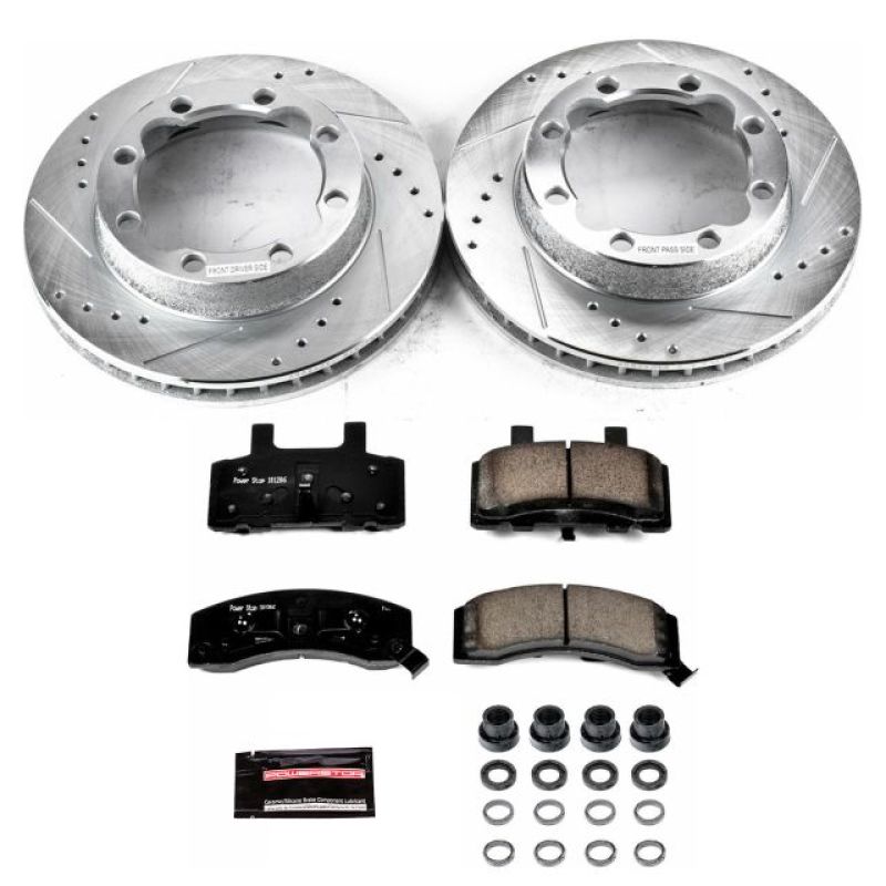 Power Stop 94-99 Chevrolet K1500 Suburban Front Z23 Evolution Sport Brake Kit