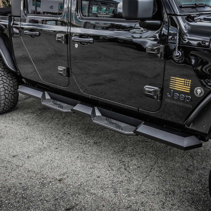 Westin 2020 Jeep Gladiator HDX Xtreme Nerf Step Bars - Textured Black