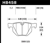Plaquettes de frein arrière en céramique Hawk pour BMW X5 3.0si 07-08 / X5 Xdrive 09-13 / X6 Xdrive 10-13