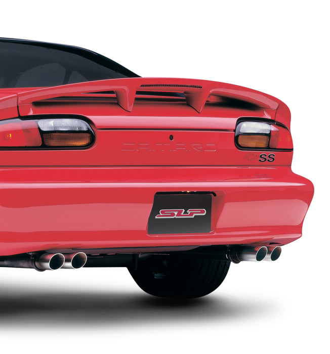 Système d'échappement SLP 1998-2002 Chevrolet Camaro LS1 LoudMouth Cat-Back avec doubles embouts de 3,5 pouces