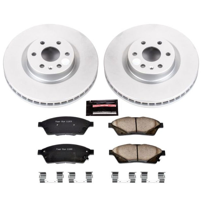 Kit de freins Power Stop 10-16 Cadillac SRX avant Z17 Evolution Geomet avec revêtement