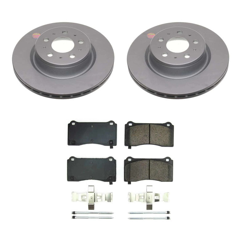 Kit de freins avant Power Stop 17-21 Tesla 3 avec revêtement Z17