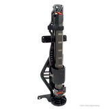 Support de cric de garde-boue avant Go Rhino 18-24 Jeep Wrangler JL/JLU/JT pour cric Xventure Gear EG - Tex. Blk