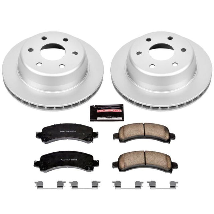 Kit de freins arrière Power Stop 03-06 Cadillac Escalade Z17 Evolution Geomet avec revêtement