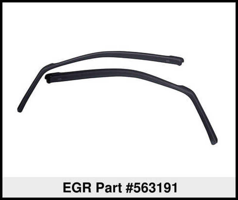 Pare-soleils pour fenêtre de cabine allongée Ford F/S Pickup 04-08 EGR - Ensemble de 2 (563191)