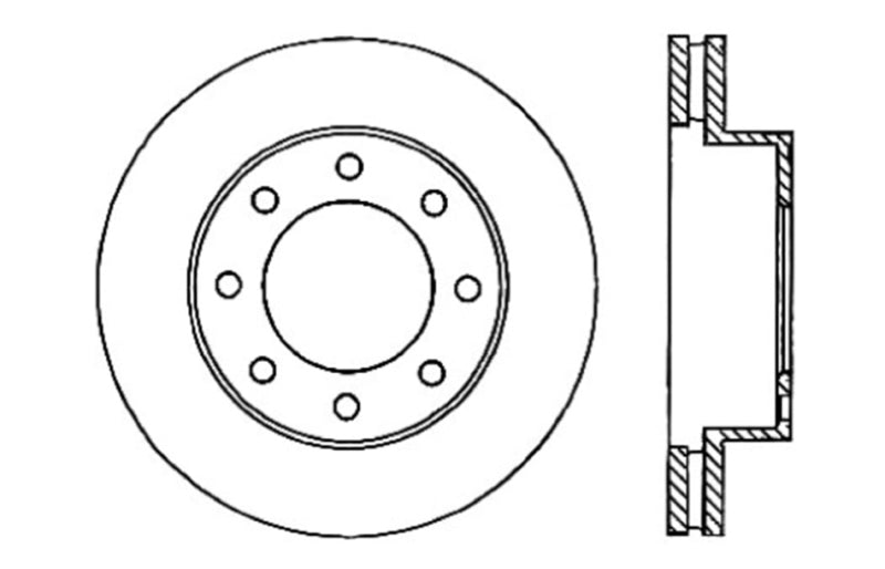 Disque de frein sport percé StopTech