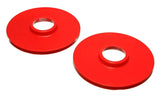 Ensemble d'isolateurs de ressorts hélicoïdaux arrière rouges pour Jeep Wrangler YJ et TJ 97-06 Energy Suspension