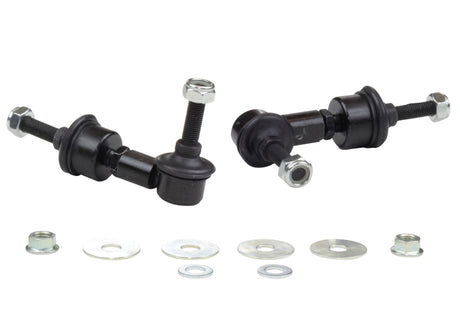 Kit de liaison de barre stabilisatrice arrière Whiteline 5/05+ Ford Focus / 04+ Mazda 3 BK avec rotule en acier réglable H/Duty