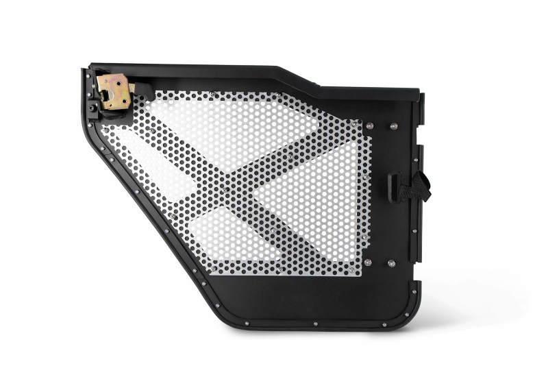 Jeep DV8 18-22 4 portes JL/JT Demi-portes en aluminium avec maille perforée à l'arrière