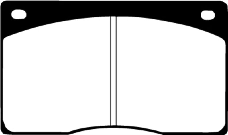 Plaquettes de frein avant EBC 91-93 Jaguar XJS 4.0 Ultimax2
