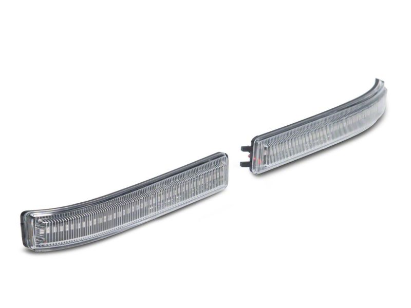 Clignotants LED séquentiels montés sur rétroviseur Raxiom 09-14 Ford F-150 Axial Series - Fumé