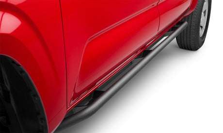 Marchepieds coulissants N-Fab Trail pour cabine multiplace Toyota Tacoma 16-20, toutes les caisses - SRW - Noir texturé