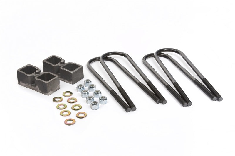 Daystar 2005-2019 Ford F-250 4WD (avec essieu Dana 60) - Kit de bloc arrière et de boulon en U de 2 po