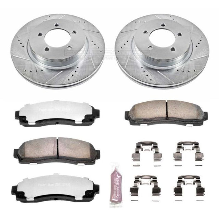 Kit de freins avant Power Stop 02-05 pour camion et remorquage Ford Explorer Z36