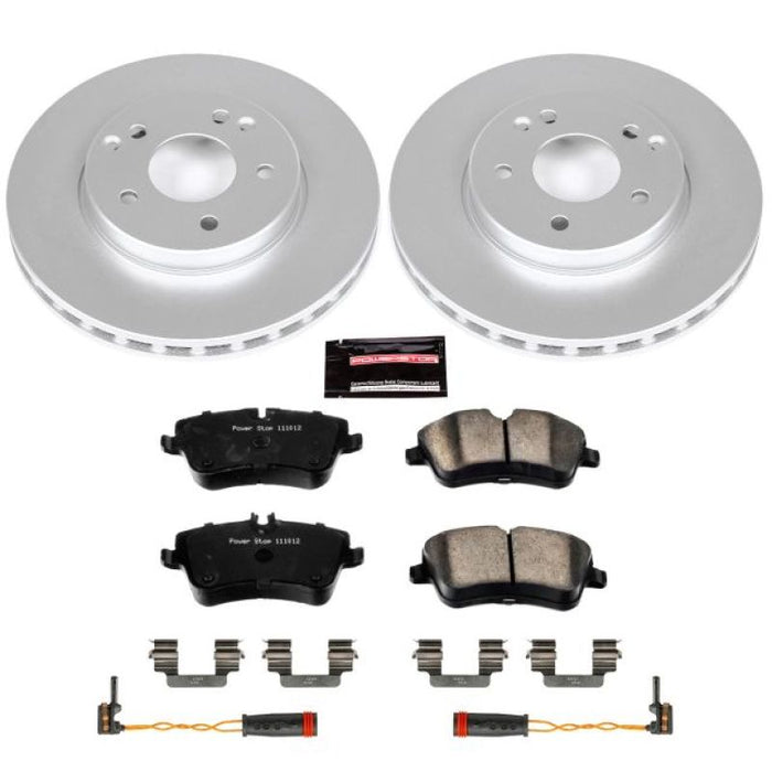 Kit de freins avant Power Stop 02-05 Mercedes-Benz C230 Z23 Evolution Sport Coated