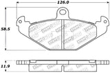 Plaquettes de frein arrière StopTech Performance pour Lotus Exige 05-06