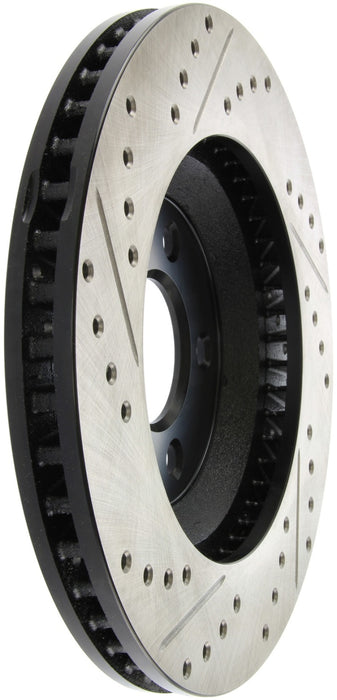 Rotor avant gauche rainuré et percé StopTech pour Ford Mustang GT 05-10