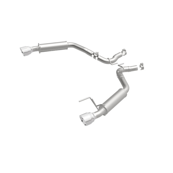 Essieu arrière MagnaFlow, SS, 2,5 po, compétition, double polissage fendu, embout de 4,5 po, Ford Mustang Ecoboost 2015