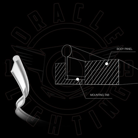 Kit d'éclairage d'intérieur à LED à fibre optique ColorSHIFT pour Jeep Wrangler JL / Gladiator JT ORACLE Lighting VOIR LA GARANTIE