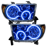 Oracle 07-11 Toyota Tundra Pre-Assembled Headlights - Black Housing - w/ BC1 Controller