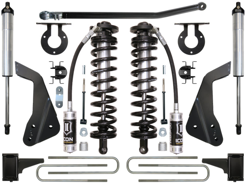 ICON 05-07 Ford F-250/F-350 4-5.5in Stage 2 Coilover Conversion System