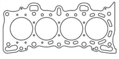 Joint de culasse Cometic Honda Civic/CRX SI SOHC 75.5M .051 pouce MLS D15/16