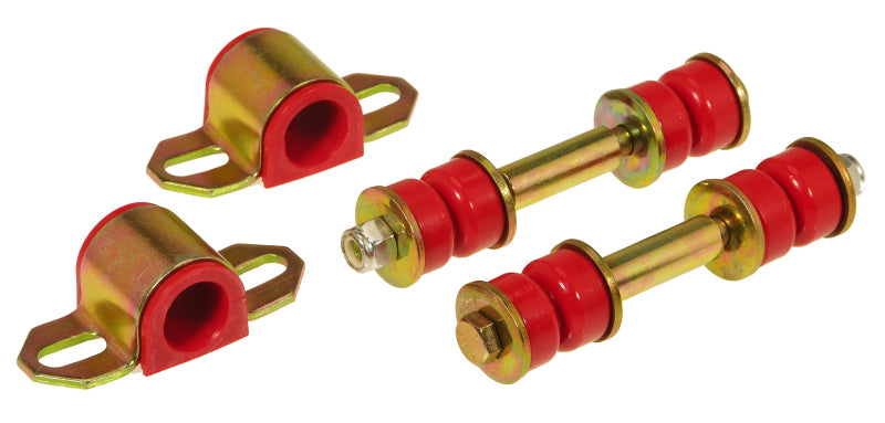 Bagues de barre stabilisatrice avant Prothane 79-93 Datsun D50 2 roues motrices - 21 mm - Rouge