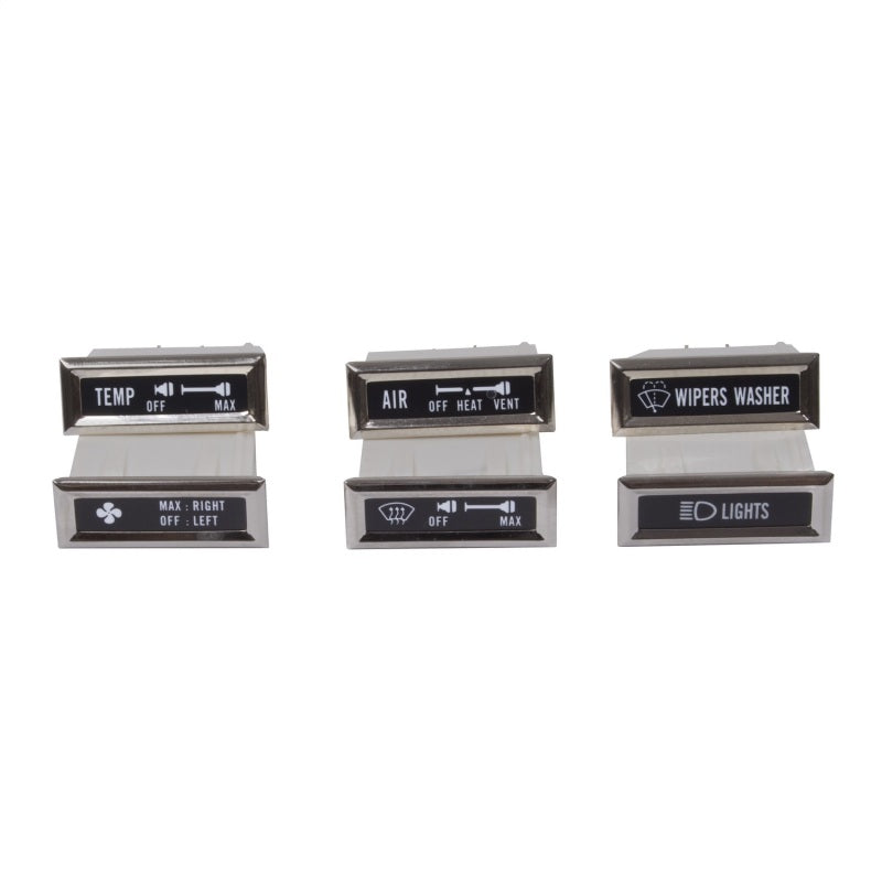 Kit de voyants de tableau de bord Omix pour modèles Jeep CJ 76-86
